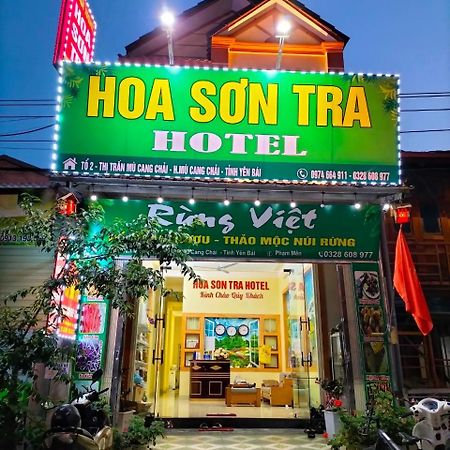 Hoa Son Tra Hotel Mu Cang Chai Exteriér fotografie