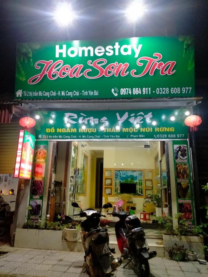 Hoa Son Tra Hotel Mu Cang Chai Exteriér fotografie