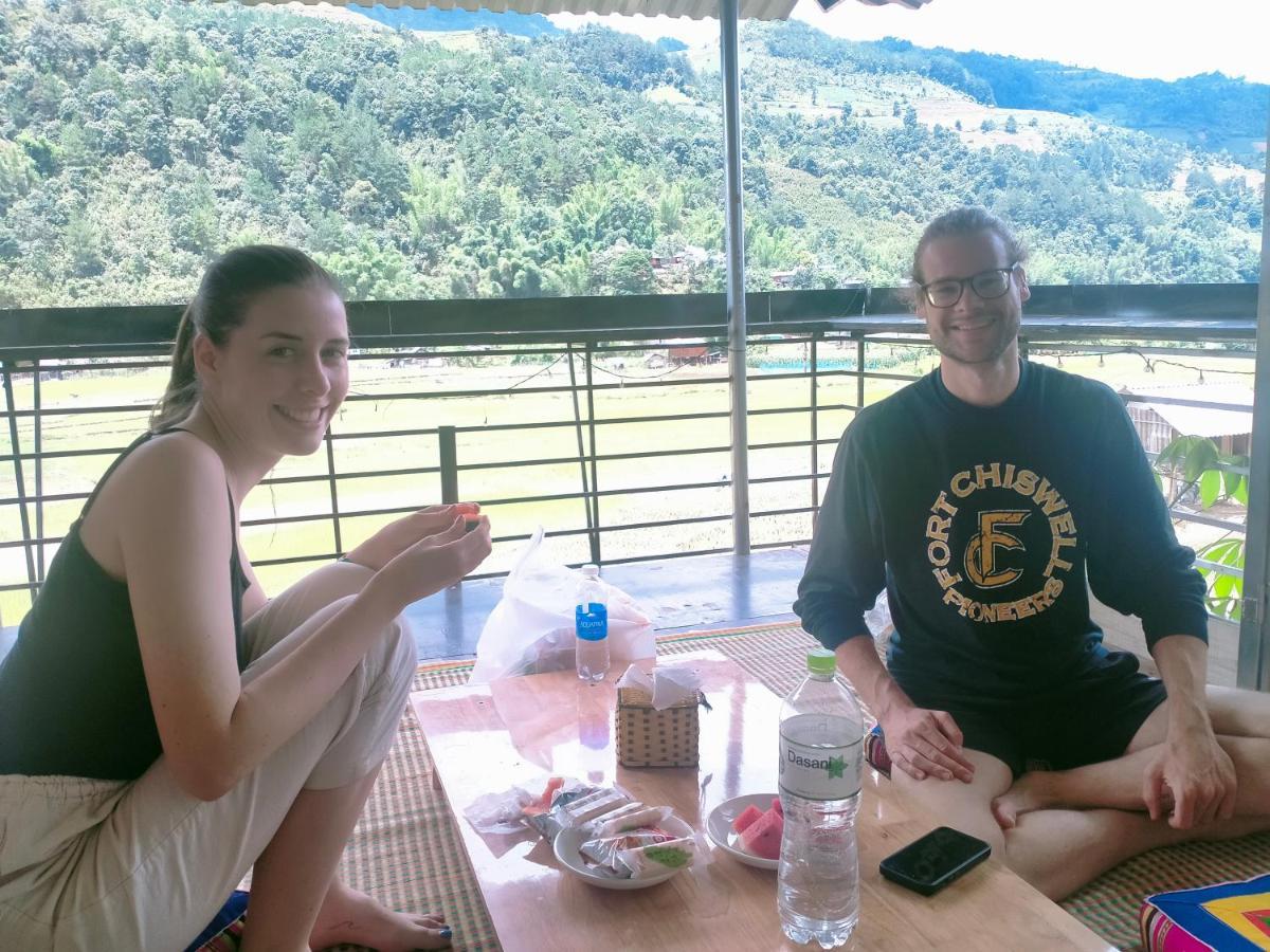 Hoa Son Tra Hotel Mu Cang Chai Exteriér fotografie