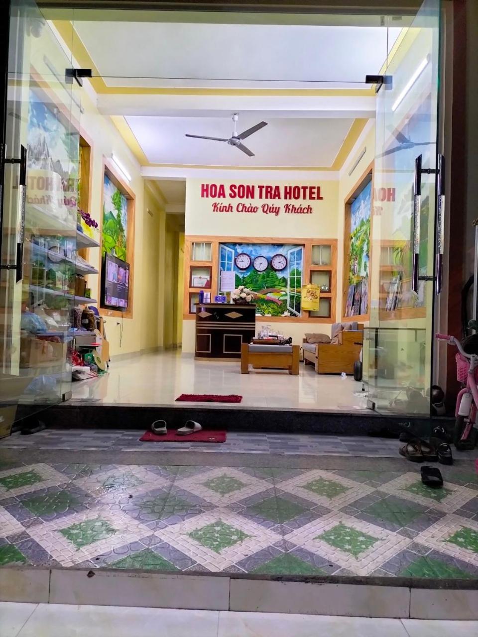 Hoa Son Tra Hotel Mu Cang Chai Exteriér fotografie